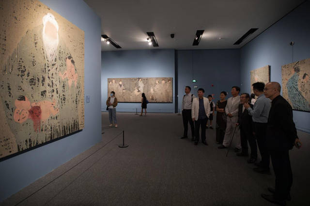 《文脉共生——袁小楼绘画展》将在国庆期间在中国国家博物馆继续展出